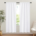 NICETOWN 1 Panel Blackout Door Curtain, Thermal Insulated Privacy Window by NICETOWN