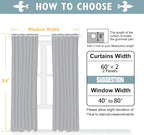 ChrisDowa 100% Blackout Curtains 84 inch Long - Image 8