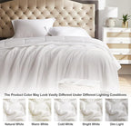 KMUSET Fleece Blanket Twin Size White Lightweight Throw Blanket Super Soft Cozy - Image 5