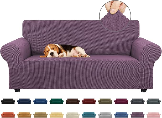 KEKUOU Stretch Loveseat Sofa Cover Slipcover, Couch Covers by KEKUOU