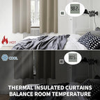 BGment Room Darkening Curtains 45 Inches Long - Image 3