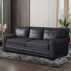 Leather Look Couch Cushion Covers Sofa Seat Slipcovers Sets Couches Furniture - Image 8