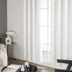 Deconovo White Curtains, Room Darkening Curtain, Thermal Insulated & Noise - Image 4