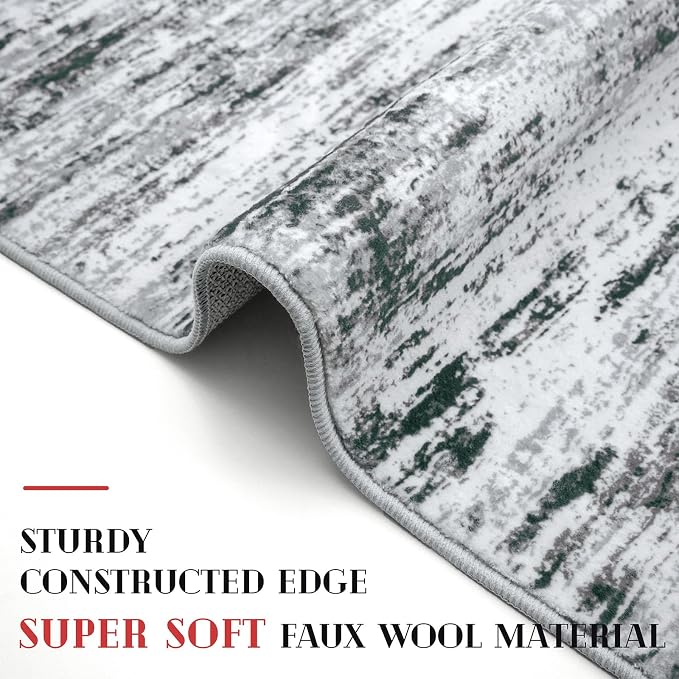 Lansny Modern Abstract Runner Rug 2x6 - Image 5