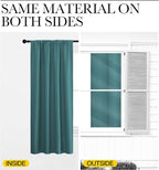 NICETOWN Kitchen Curtains Blackout Drapes & Curtains, Energy Smart Window - Image 6