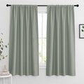 RYB HOME Blackout Curtains for Bedroom Living Room 63 inches Long, Thermal by RYBHOME