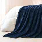 Exclusivo Mezcla California King Size Flannel Fleece Blanket, Super Soft - Image 6