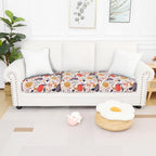 Smiry Printed Couch Cushion Covers, Stretch Soft Couch Covers - Image 5