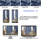Simplebrand Ava Denim Blackout Curtains - Image 9