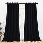 NICETOWN Bathroom Blackout Curtains and Drapes by NICETOWN