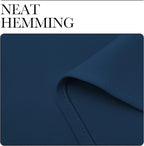 NICETOWN Moroccan Blue Blackout Curtain Panels - Image 6