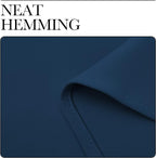 NICETOWN Blackout Curtains for Bedroom, Moroccan Blue, 42 W by 80 L, Thermal - Image 6