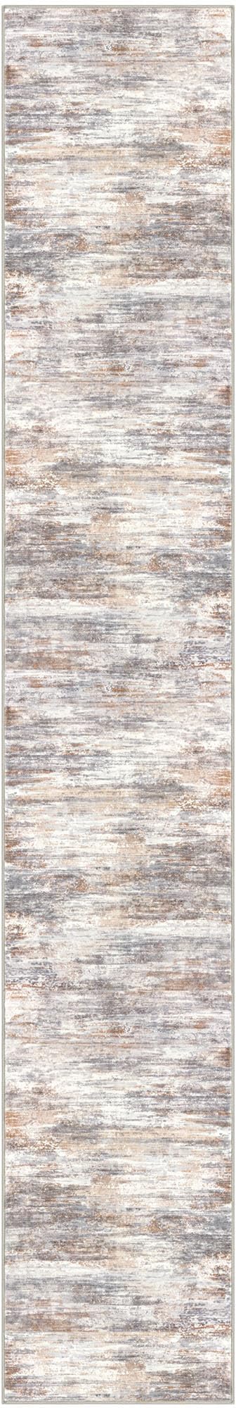KOZYFLY Modern Abstract Washable Rug Runner 2.6x16 Hallway Rug Runner Non-Slip - Image 8