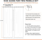 100% Blackout Shield Linen Blackout Curtains - Image 6