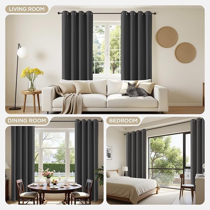 Joydeco 84Inch Blackout Curtains - Image 8