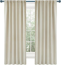 Deconovo Blackout Curtains, Thermal Insulated, W52 x L63 2 Panels, Back Tab by Deconovo