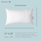 LANE LINEN 12x20 Pillow Insert - Image 2
