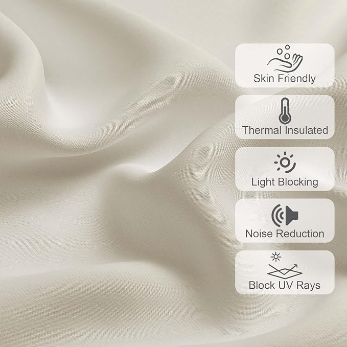 Chyhomenyc Natural Valances for Window, Light Filtering Short Curtains for - Image 4