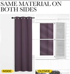 NICETOWN Bedroom Curtains Blackout Drapery Panels, 2 Panels, 42 x 54 Inch - Image 5