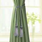 Fenghuangwu Curtain Tiebacks Handmade Decorative Curtain Holdbacks Rope - Image 5