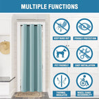 H.VERSAILTEX Doorway Curtain Blackout Closet Door Curtain Room Divider Window - Image 4
