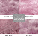 Faux Fur Rug for Bedroom, Fluffy Runner Rugs Soft Sheepskin Rug Sofa Couch Seat - Image 5