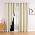ChrisDowa 100% Blackout Curtains 108 inch Long by ChrisDowa