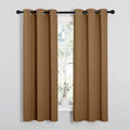 NICETOWN Sleek Blackout Curtains 63 inches Length by NICETOWN