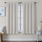 Simplebrand Ava Natural Blackout Curtains by Simplebrand