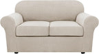 H.VERSAILTEX 3 Piece Stretch Sofa Covers by HVERSAILTEX