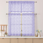 Chyhomenyc Light Purple Sheer Valances - Image 2