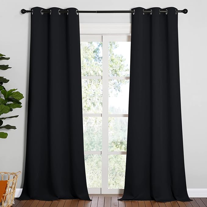 NICETOWN Black Out Curtain Panels - Image 2