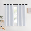 NICETOWN Bedroom Curtains 2 Panels Set, 34 in x 60 in, Easy Care Solid Thermal by NICETOWN