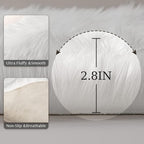 Ashler Faux Fur Rug - Image 3