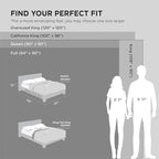 Bedsure GentleSoft Grey Fleece Queen Blanket - Image 5