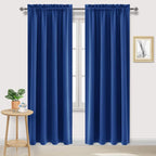 DWCN Blackout Curtains for Bedroom – Rod Pocket Thermal Insulated Noise by DWCN