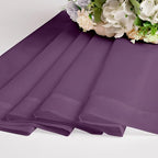 Chyhomenyc Plum Sheer Curtains 96 inches Long 2 Panels, Light Filtering Soft - Image 9