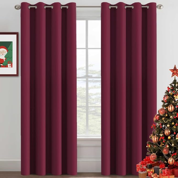 H.VERSAILTEX Blackout Curtains for Bedroom 84 Inches Length Thermal Insulated by HVERSAILTEX