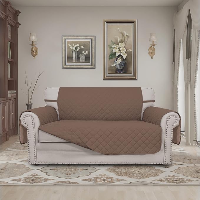 Easy-Going Reversible Loveseat Couch Cover - Image 2