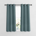 NICETOWN Blackout Greyish Blue Curtains by NICETOWN