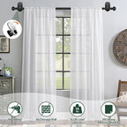 KAMANINA Curtain Rods No Drilling - Image 6