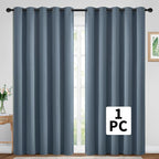 Yakamok Wide Thermal Blackout Patio Door Curtain Panel, Sliding Door Insulated - Image 2