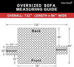 Easy-Going Reversible Oversized Couch Cover - Image 6