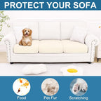 Smiry Printed Couch Cushion Covers, Stretch Soft Couch Covers - Image 7
