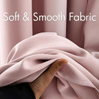 MIULEE Blackout Curtains for Bedroom Living Room Thermal Insulated Room - Image 3