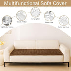hyha Couch Covers for Dogs Washable, Non Slip Plush Dog Sofa Protectors - Image 3