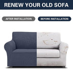 Cupuamon 2026 New Stretch Loveseat Sofa Slipcovers Couch Cover - Image 5