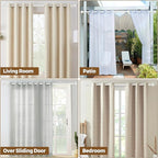 KAMANINA Curtain Rods for Windows 48 to 84 Inch, 7/8 Inch Decorative Drapery - Image 8