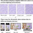 Lecloud Leia 2 PCS Light Purple Sheer Kitchen Curtains 36 Inch Length, - Image 5