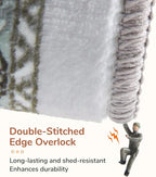 OPPODREAM Soft Area Rugs 9x12 Living Room, Washable Rugs 9x12 - Image 4